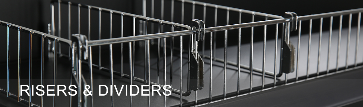 Shelf Risers and Dividers Shelf Risers and Dividers