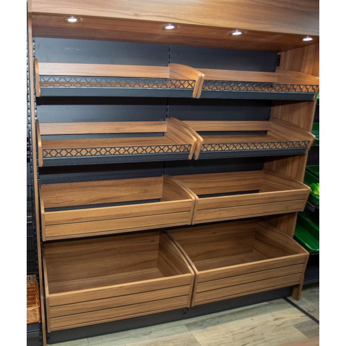 Wooden Bakery Display