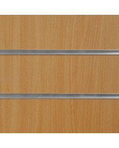 Beech Slatwall Panels 2400mm High x 1200mm Wide (portrait)