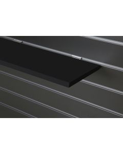 Black Slatwall Shelf 