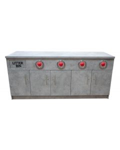 Food To Go Counter with Bin