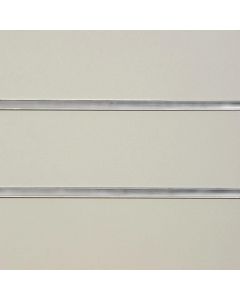 Grey Slatwall Panels 2400mm High x 1200mm Wide (portrait)