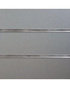 2 x Pewter Slatwall Panels 1200mm High X 1200mm Wide (portrait)