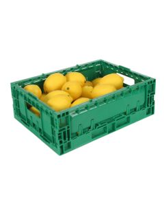 Green Collapsible Vegetable Baskets - L39cm W29cm D13cm