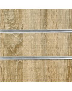 Rustic Oak Slatwall Panels 2400mm High x 1200mm Wide (portrait)