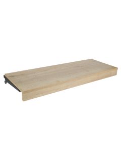 Wooden Wine Shelf Including Brackets - 300mm