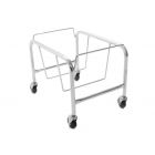 Mobile Basket Stacker - Chrome or Black