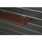 Walnut Slatwall Shelf 