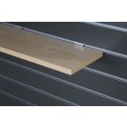 Maple Slatwall Shelf 