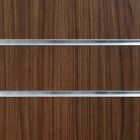 Walnut Slatwall Panels 2400mm High x 1200mm Wide (portrait)